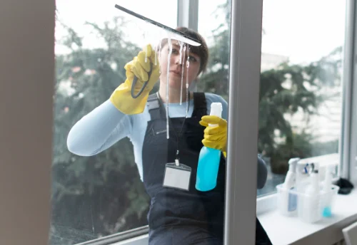 Nettoyage de vitres intérieures et extérieures à Fay-le-Clos